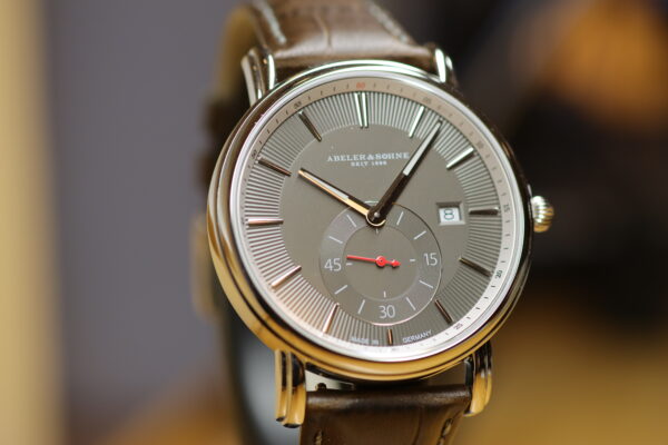 Abeler & Söhne Herrenarmbanduhr Quarz AS 3115