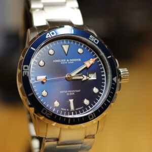Abeler & Söhne Herrenarmbanduhr Quarz AS 2027